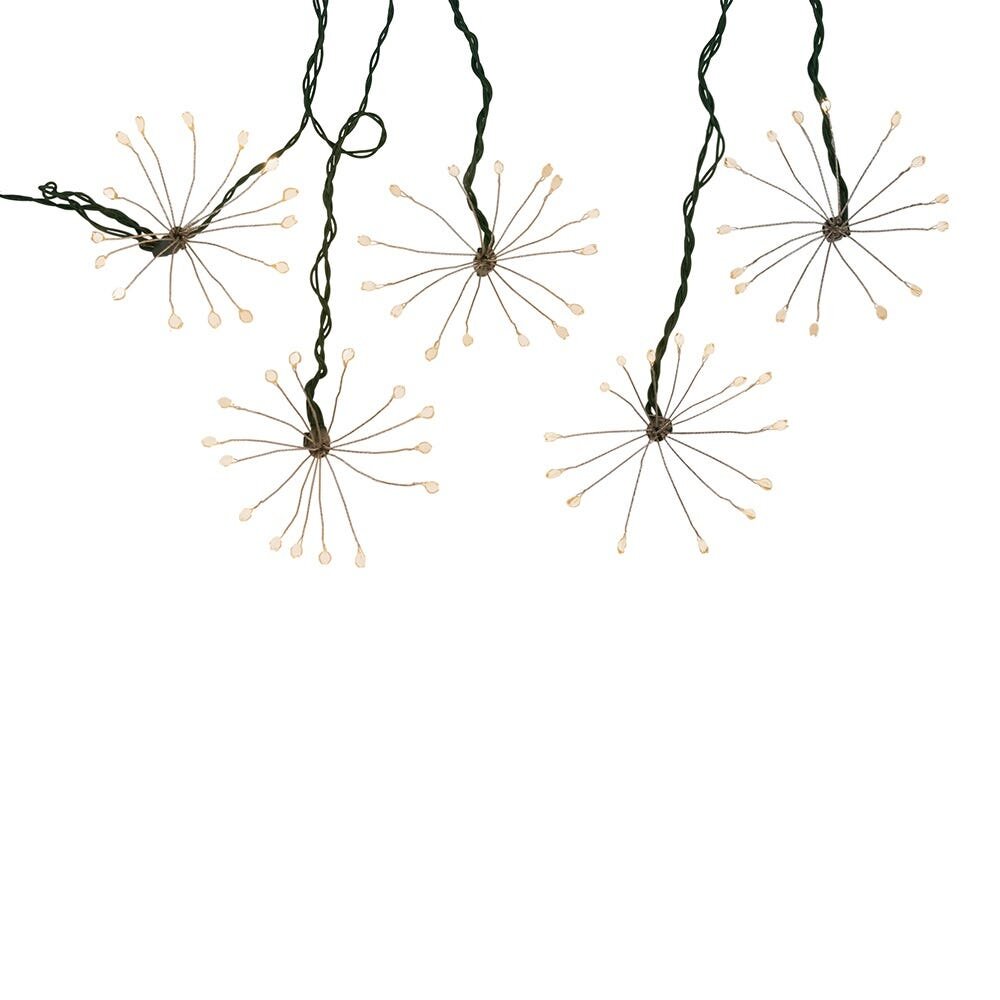 75-Light Cluster Burst Superbright LED Light Set - Cool White - Tampa Home & Garden Store