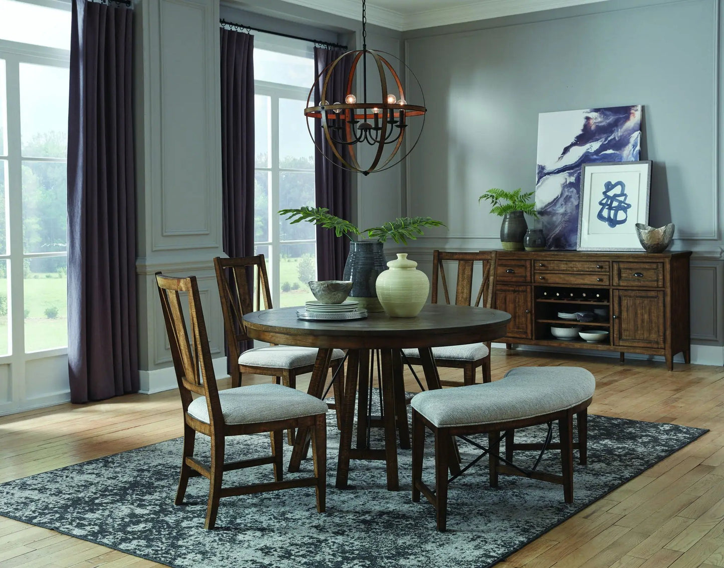 Bay Creek Buffet Hutch and Toasted Nutmeg Finish