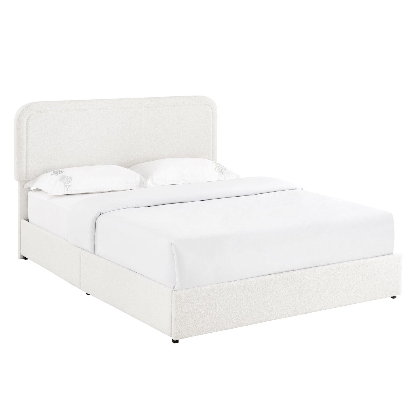 Liv Upholstered Storage Platform Bed with Drawers