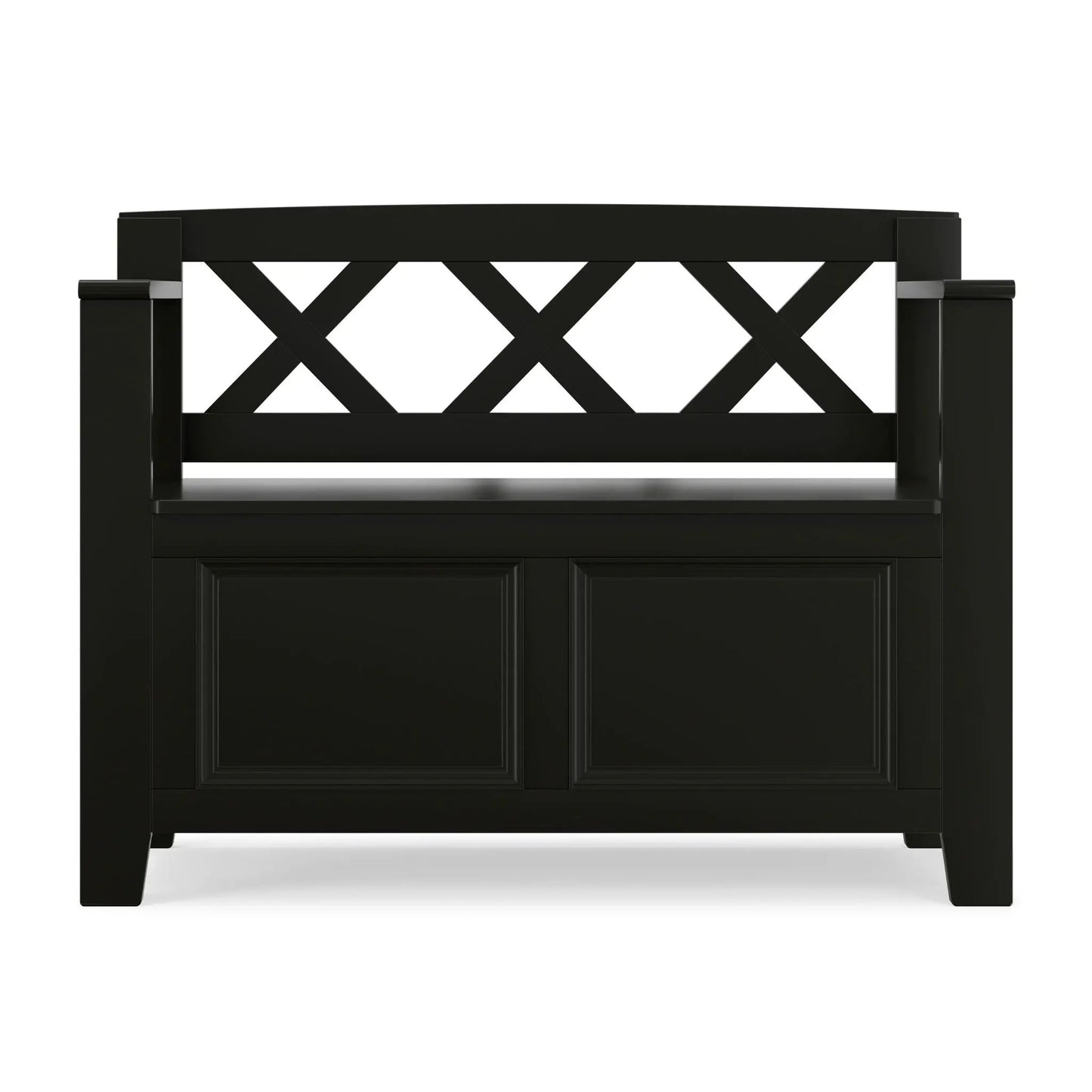 Amherst Small Transitional Entryway Storage Bench