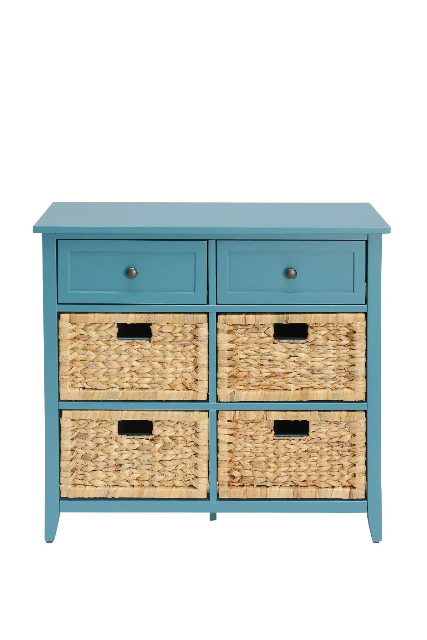 Flavius Console Cabinet with 2 drawers and woven basket storage by Unique Piece Furniture on Tampa Home & Garden Store
