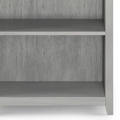 Amherst Five Shelf Bookcase Handcrafted Wood