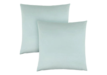 2 square throw pillows pale blue with insert included, Unique Piece Furniture on Tampa Home & Garden Store