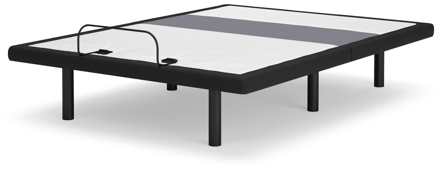 Best Base With Lumbar And Audio adjustable base, black fabric, curved guard rail on Tampa Home & Garden Store