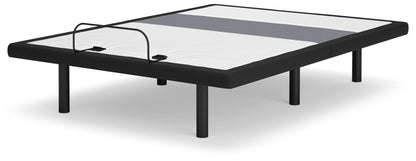 Best Base With Lumbar And Audio adjustable base, black fabric, curved guard rail on Tampa Home & Garden Store