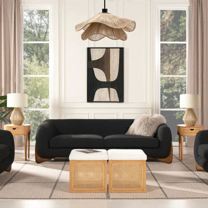 Alpine Luxurious Sherpa Bouclé Sofa For Comfort