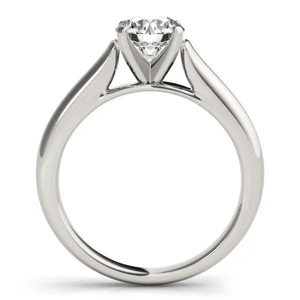 14k white gold cathedral solitaire diamond engagement ring by Bids.com, 1 cttw on Tampa Home & Garden Store