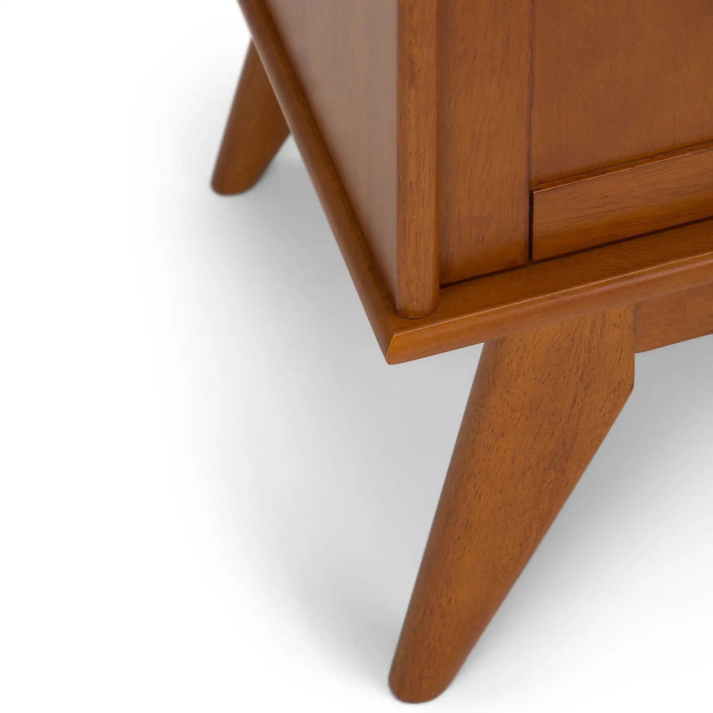 Draper Handcrafted Mid Century Low TV Media Stand