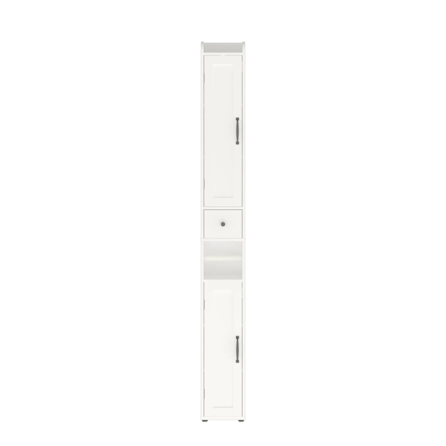 Slim Tall Bath Cabinet With Adjustable Shelves