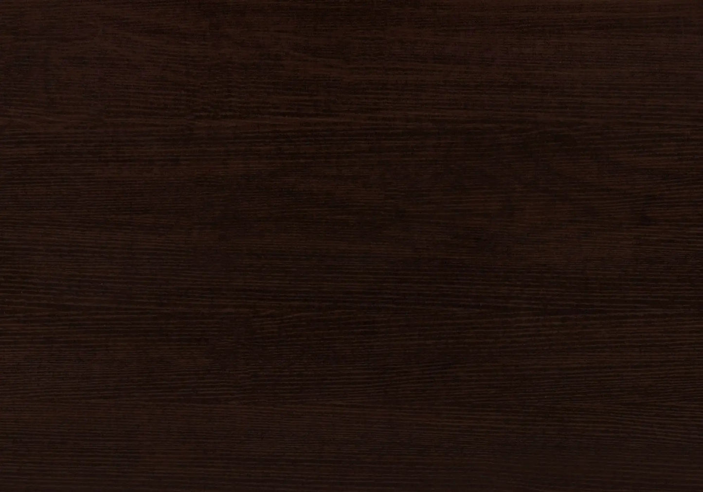 Computer desk surface in dark walnut wood finish with visible grain texture on Tampa Home & Garden Store
