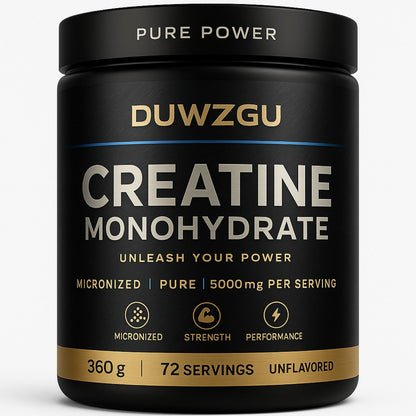 Creatine Monohydrate powder by Perfecsy, black bottle, 360 g, unflavored, 72 servings on Tampa Home & Garden Store