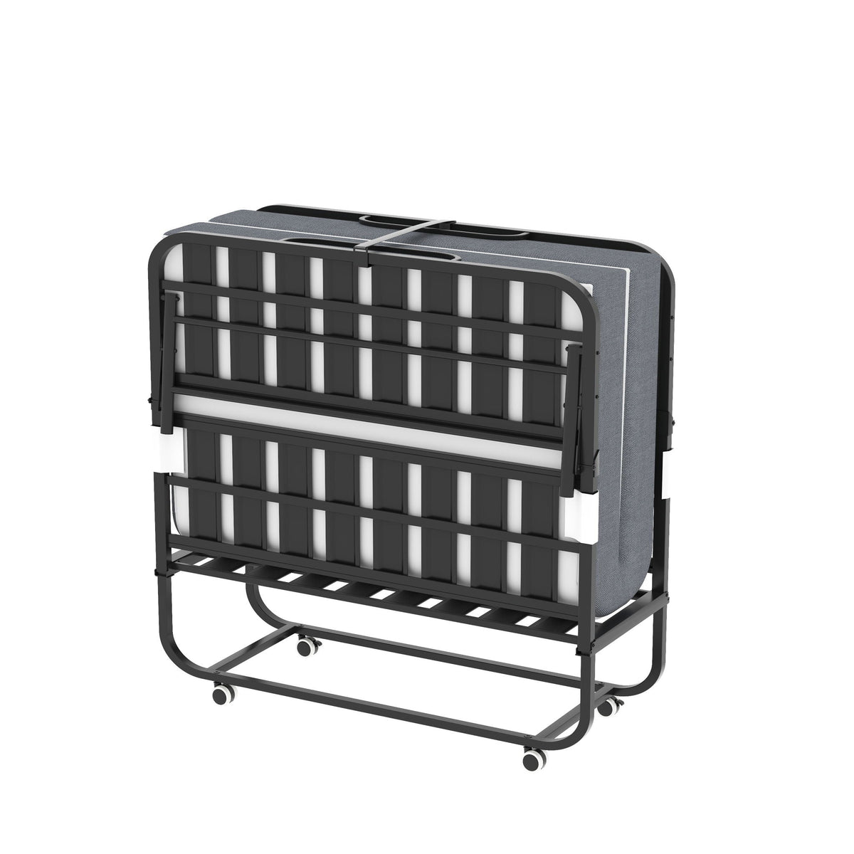 Wide Folding Rollaway Bed and Memory Foam