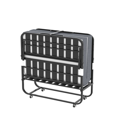 Wide Folding Rollaway Bed and Memory Foam