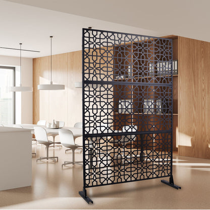 Metal Indoor and Outdoor Privacy Screen Divider