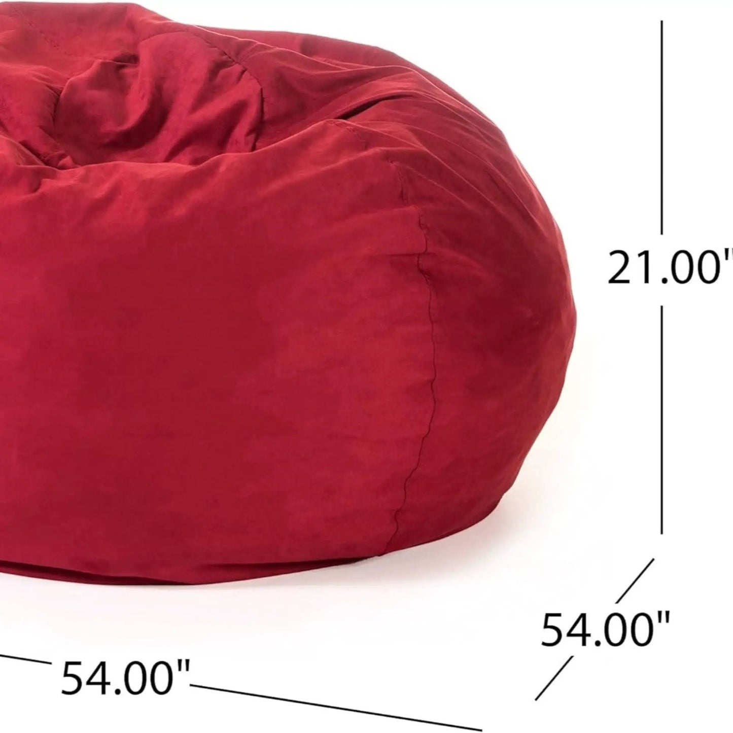 Comfortable Shredded Foam Bean Bag Chair Cover