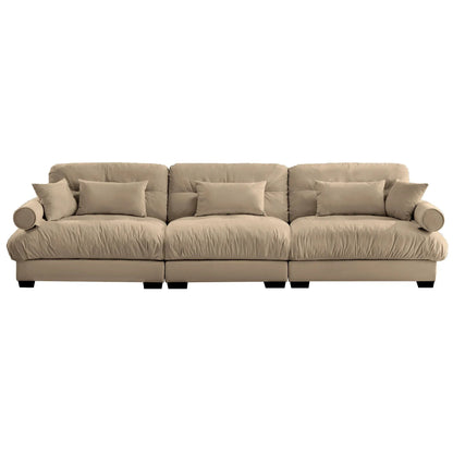 Modern Oversize Sofa With Cloud Like Comfort