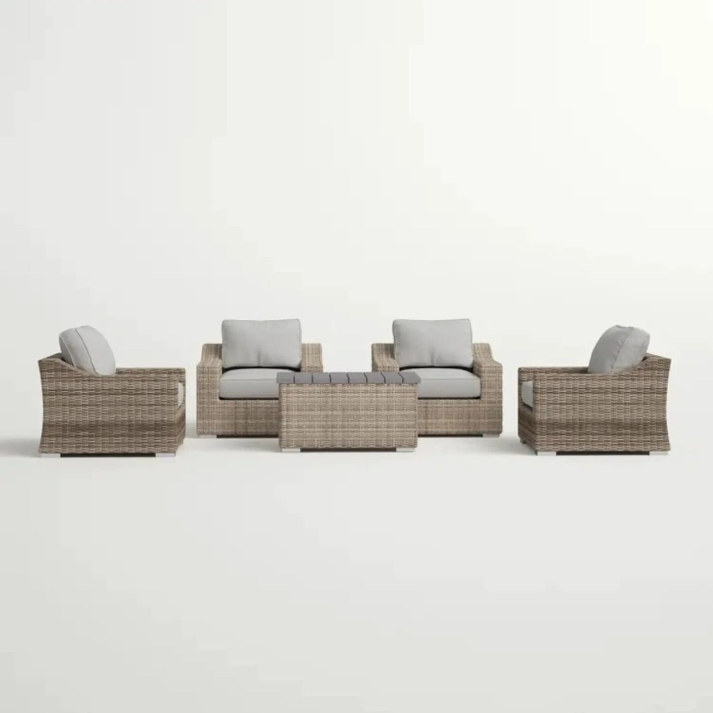 Outdoor Sofa Seating Group with Cushions