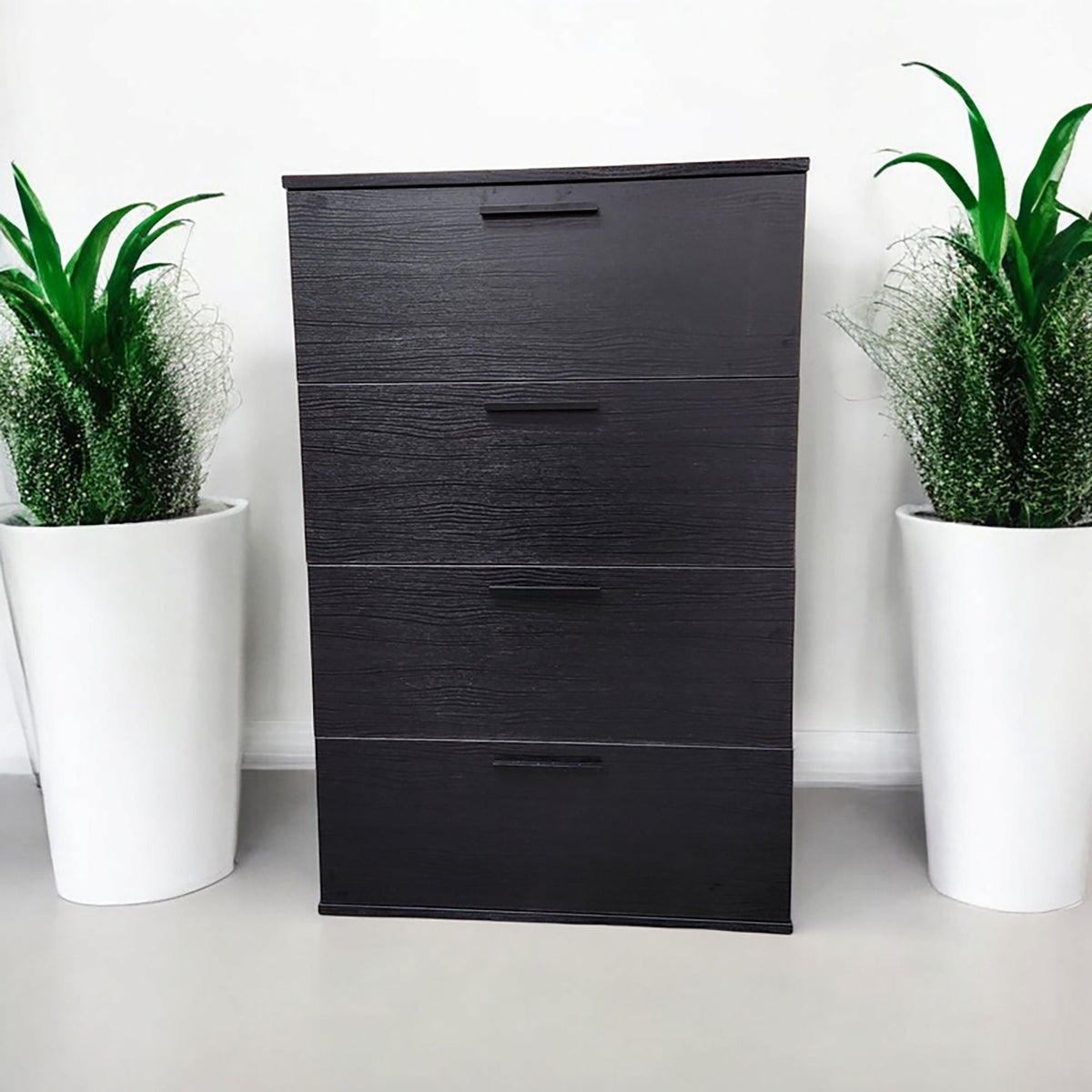 Oliver Farmhouse Jumbo Chest with 4 Drawers in dark wood by HouseOfZazla on Tampa Home & Garden Store
