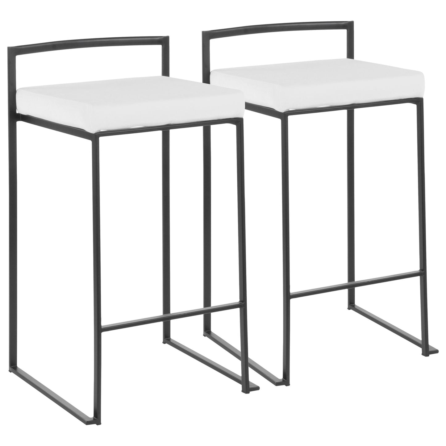 Fuji Contemporary Stackable Counter Stool