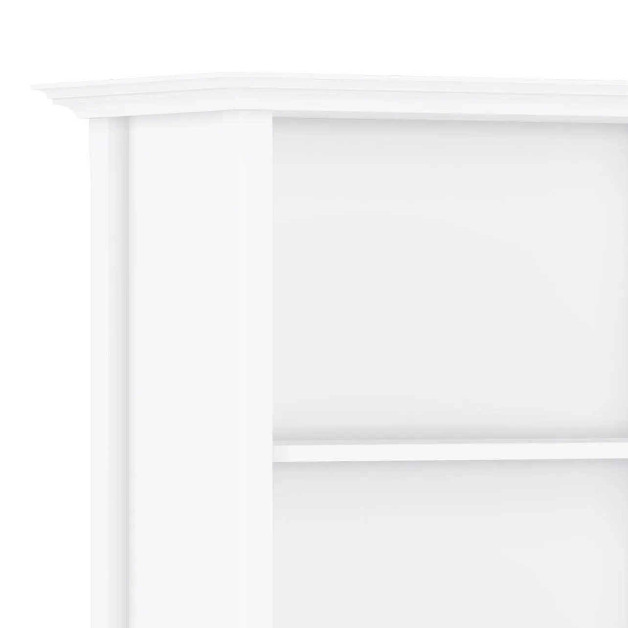 Amherst Five Shelf Bookcase Handcrafted Wood