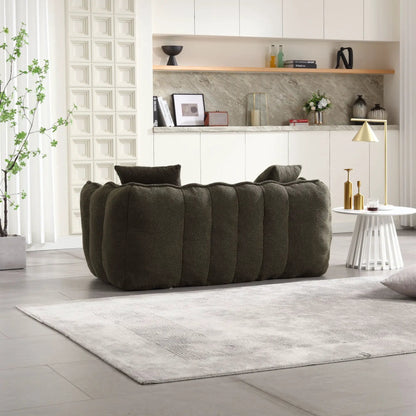 Cozy Beanbag Chair With Resilient Foam Core For 2