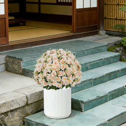 Artificial Snow Lotus Indoor and Outdoor Plant