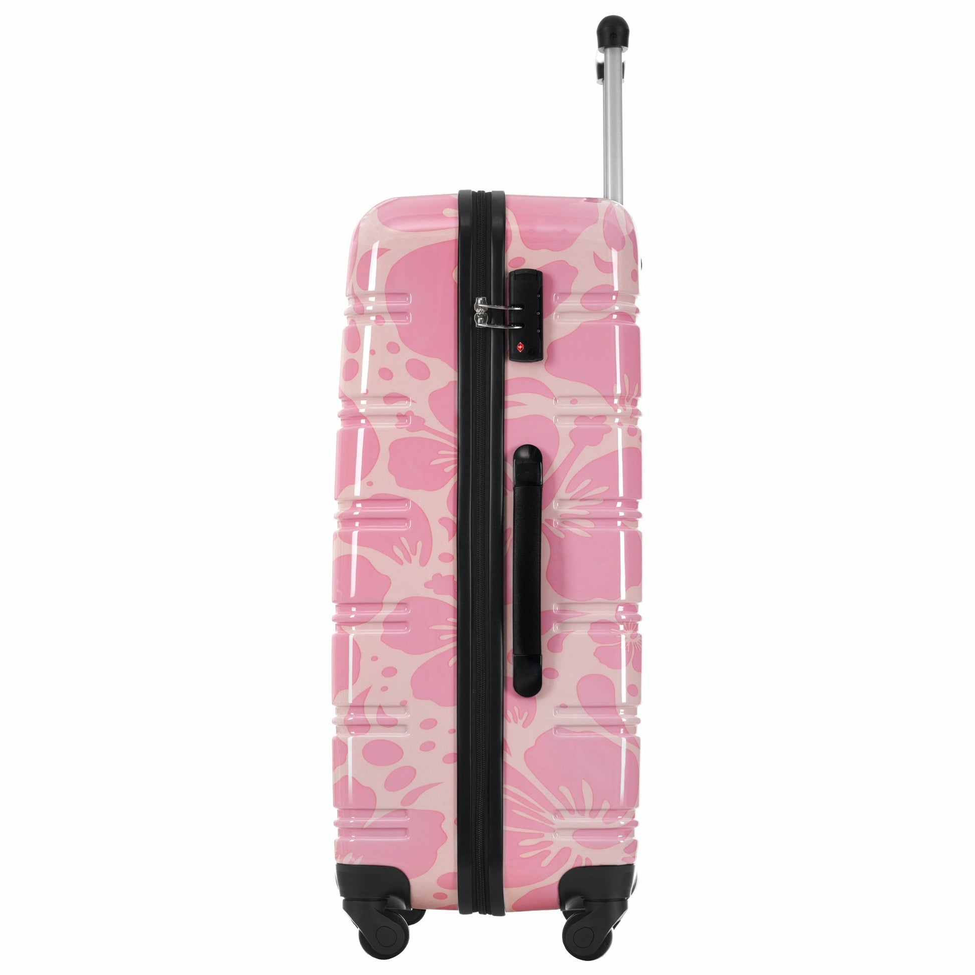 3-piece Hardshell luggage set pink camo spinner with TSA lock by HouseOfZazla on Tampa Home & Garden Store