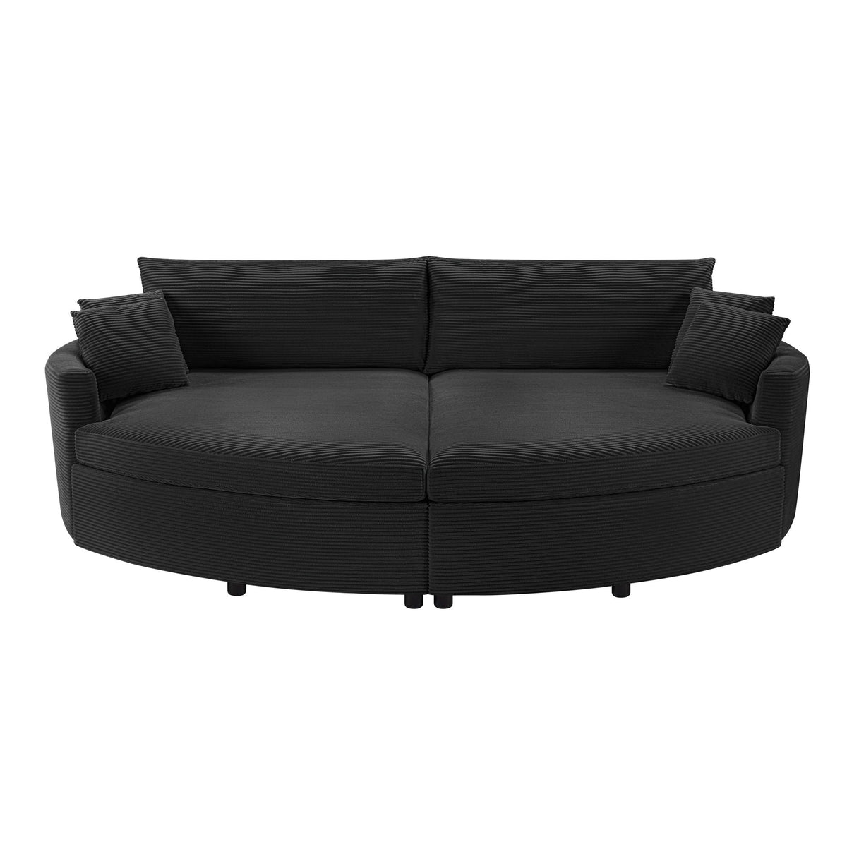Oversized Double Chaise Sofa With USB Ports