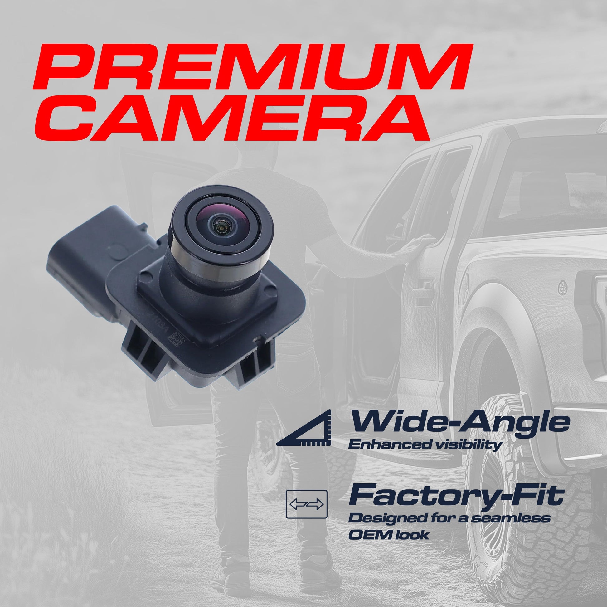 Ford Flex OEM replacement backup camera by Master Tailgaters with wide-angle lens on Tampa Home & Garden Store