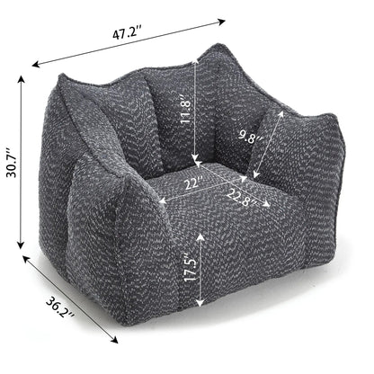 Comfortable Sofa Chairs With Resilient Foam