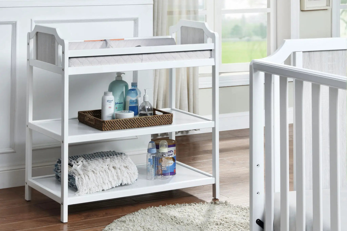 Brees Changing Table Safety Rails for Diapers