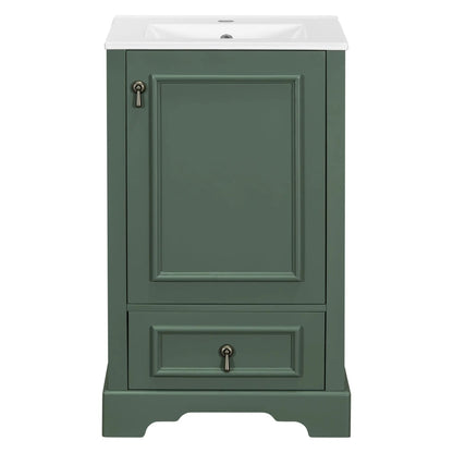 Bathroom Vanity With Sink, Soft Close Door, Shelf
