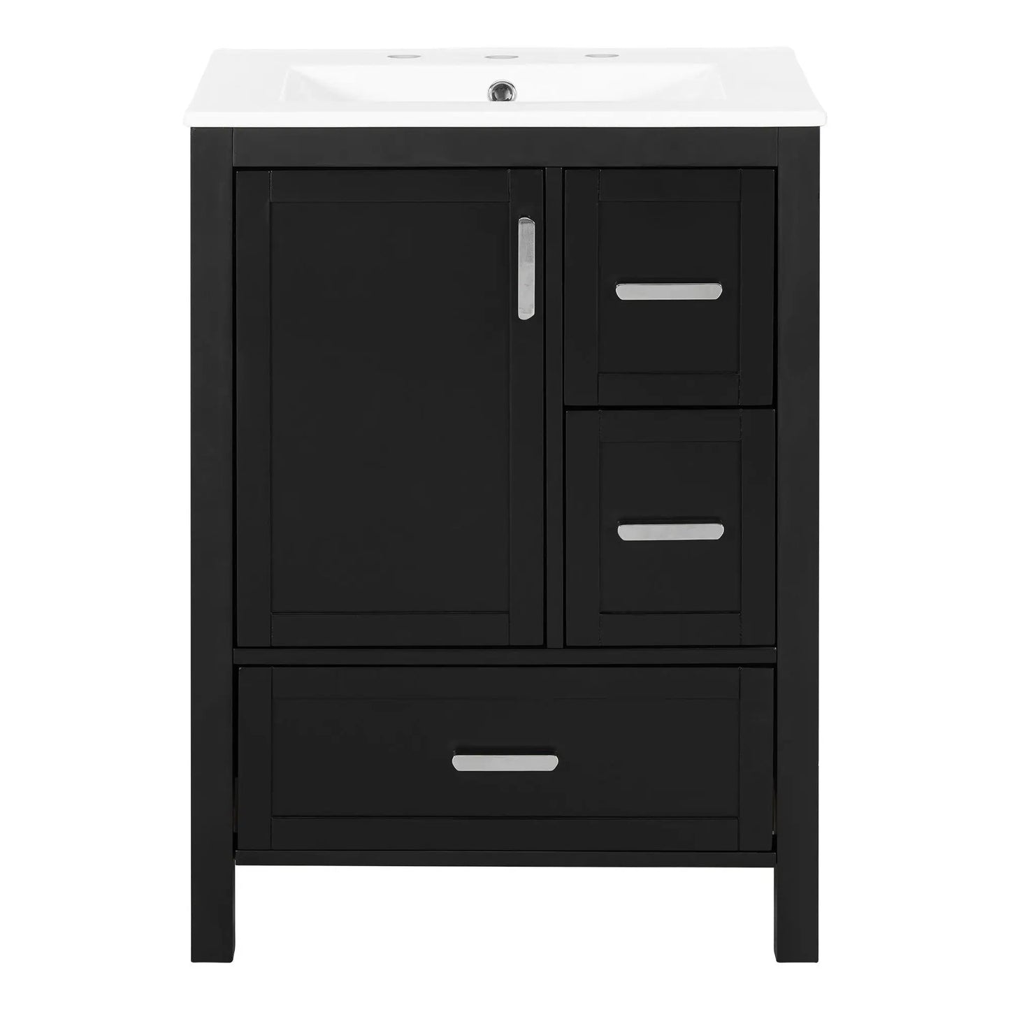 Bathroom Vanity With Sink and Soft-Close Drawers