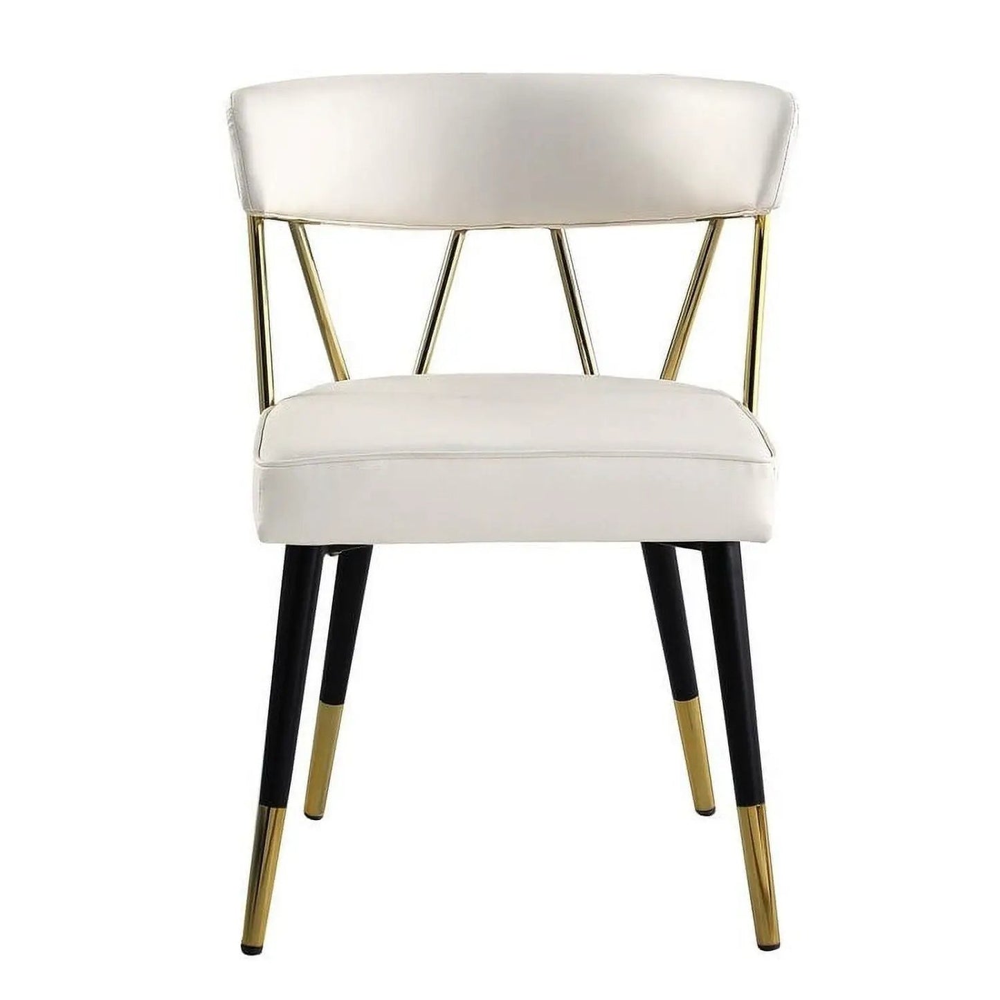 Glam Dining Chairs Set of Two Modern Luxury