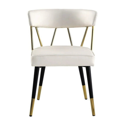 Glam Dining Chairs Set of Two Modern Luxury