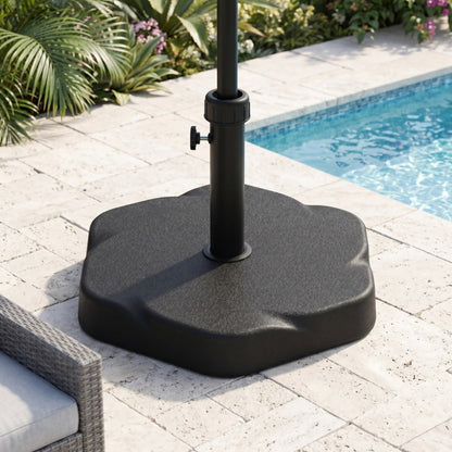 Fillable Hexagon Shaped Patio Umbrella Base