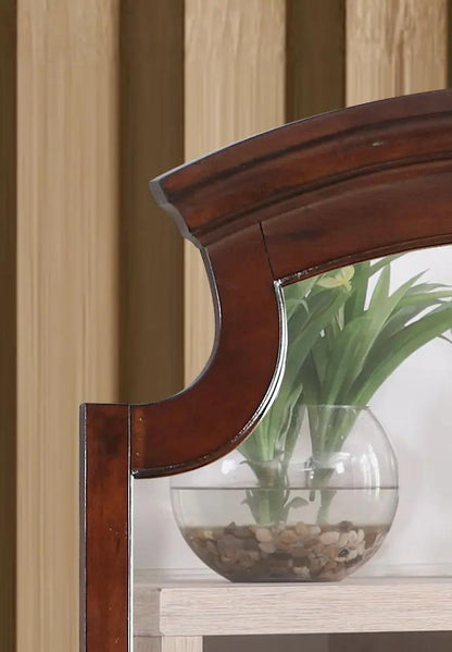 Summit Mirror With Real Wood Veneers and Mount