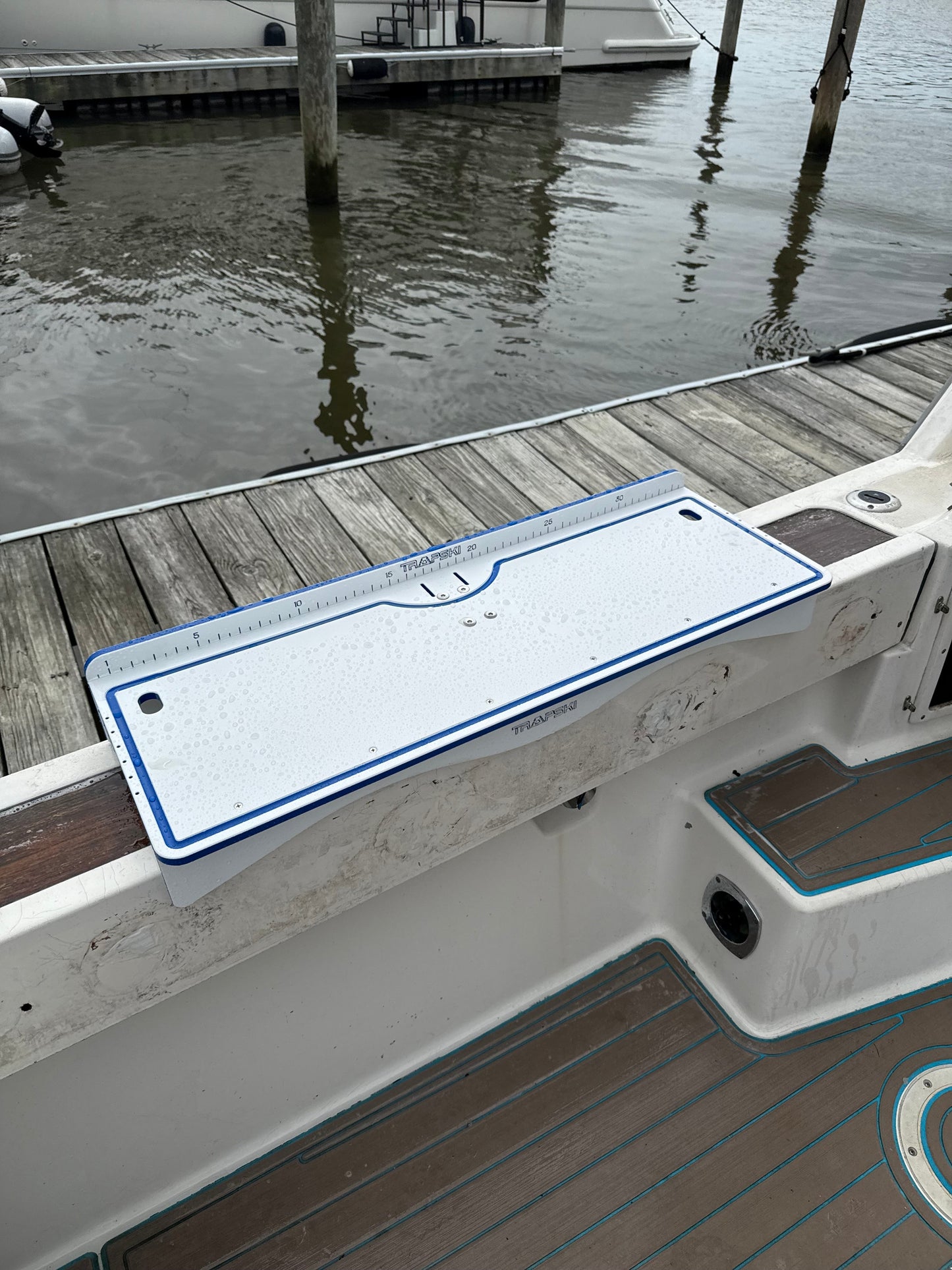 33" Fillet Table Top Cutting Board for 2 Buckets