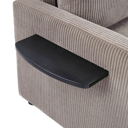 Foldable Sleeper Sofa with USB Ports and Storage