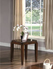 Docila 3-Piece Walnut Table Set with Parquet Tops dark brown on Tampa Home & Garden Store