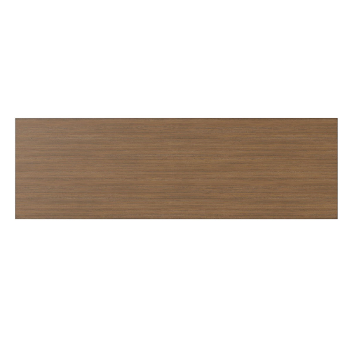 Rustic brown wood sideboard buffet with warm wood grain finish and rectangular profile on Tampa Home & Garden Store