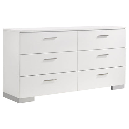 August Queen Panel Bedroom Set and LED Lights