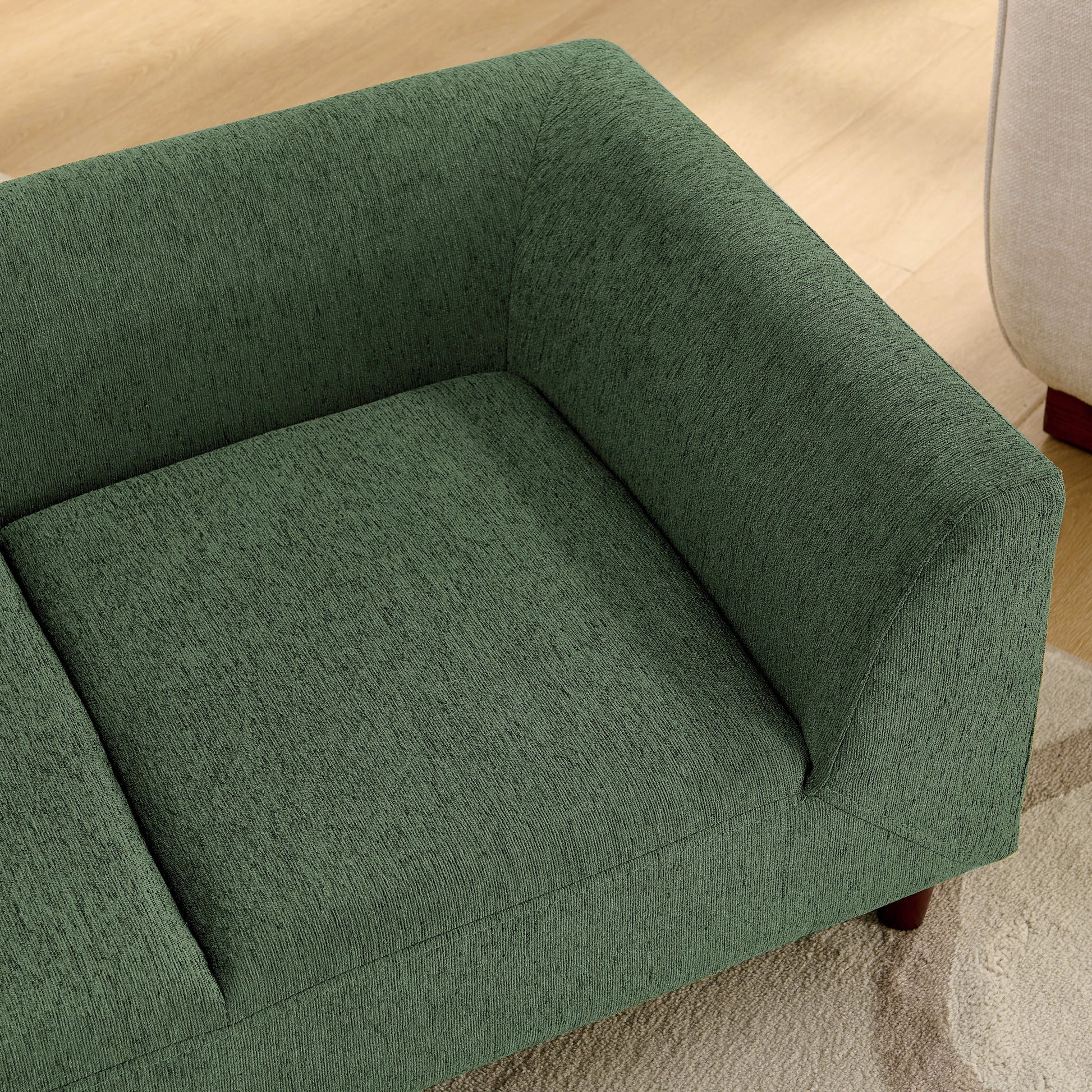 Pet sofa with backrest and armrests in olive-green upholstery, HouseOfZazla pet bed on Tampa Home & Garden Store