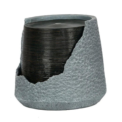 Indoor Outdoor Water Fountain With Broken Urn