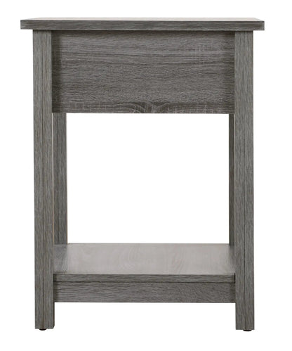 Salem Nightstand With Roller Drawer Glides