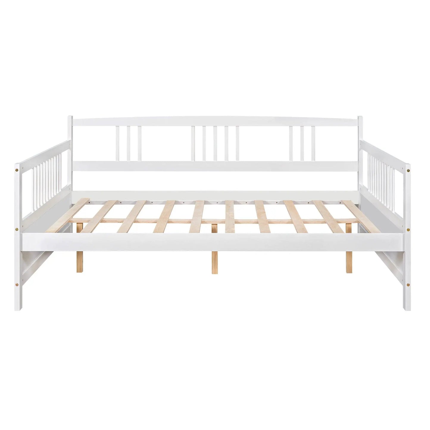 Multifunctional white daybed frame with slatted base storage bed design Unique Piece Furniture on Tampa Home & Garden Store
