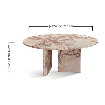 Luxury Marble Coffee Table With Unique Veining