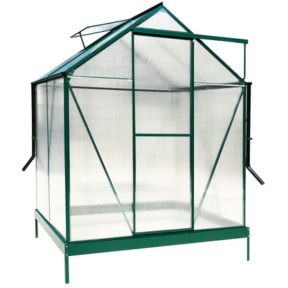 Heavy Duty Polycarbonate Greenhouse Kit and Door