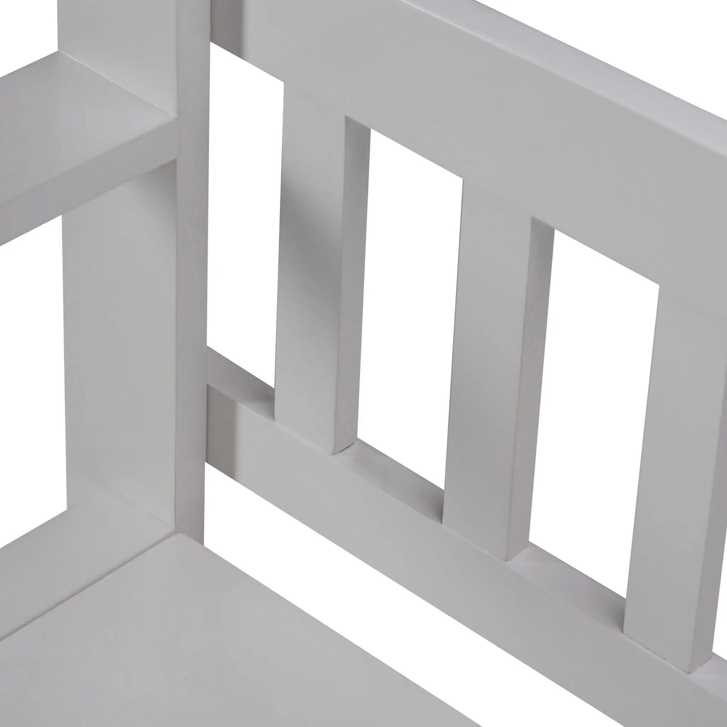 Brooklyn Handcrafted Entryway Storage Bench, white wood, Unique Piece Furniture on Tampa Home & Garden Store