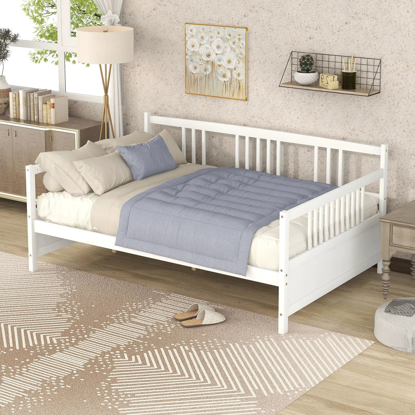 Multifunctional Daybed white with storage by Unique Piece Furniture on Tampa Home & Garden Store